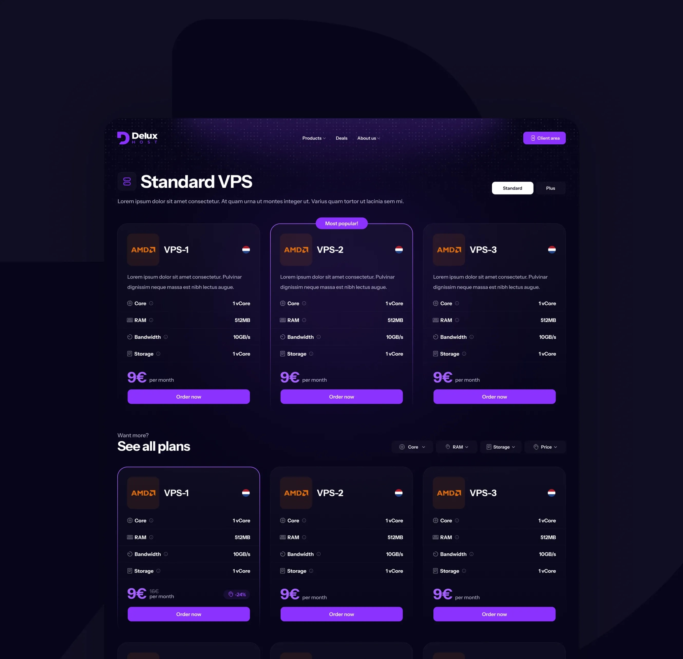 DeluxHost - result 2