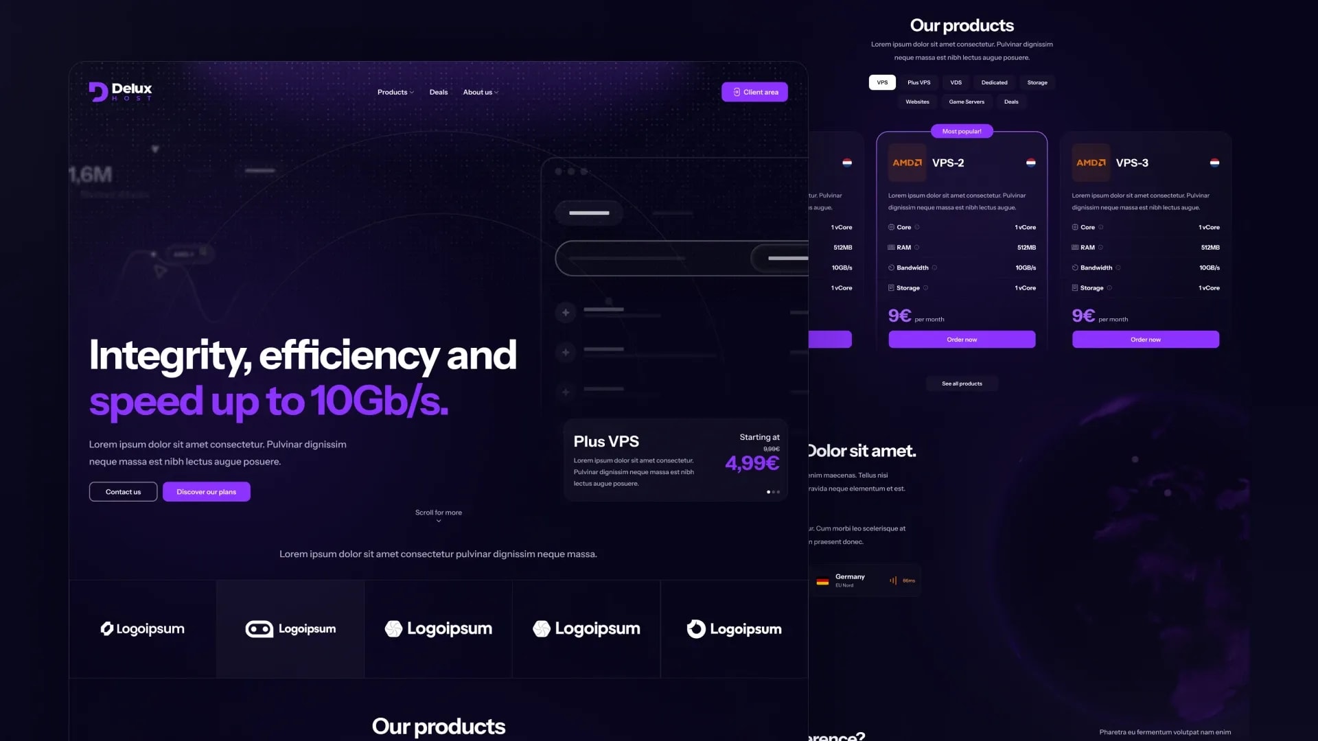 DeluxHost - overview
